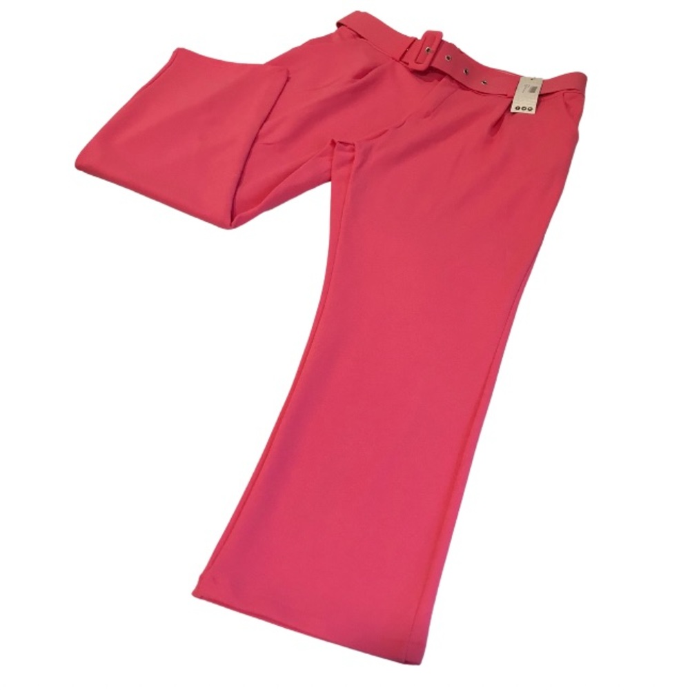 Pink Tailored Trousers